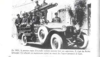 la Rochet-Schneider, premier engin roulant motorisé du Corps de Condrieu